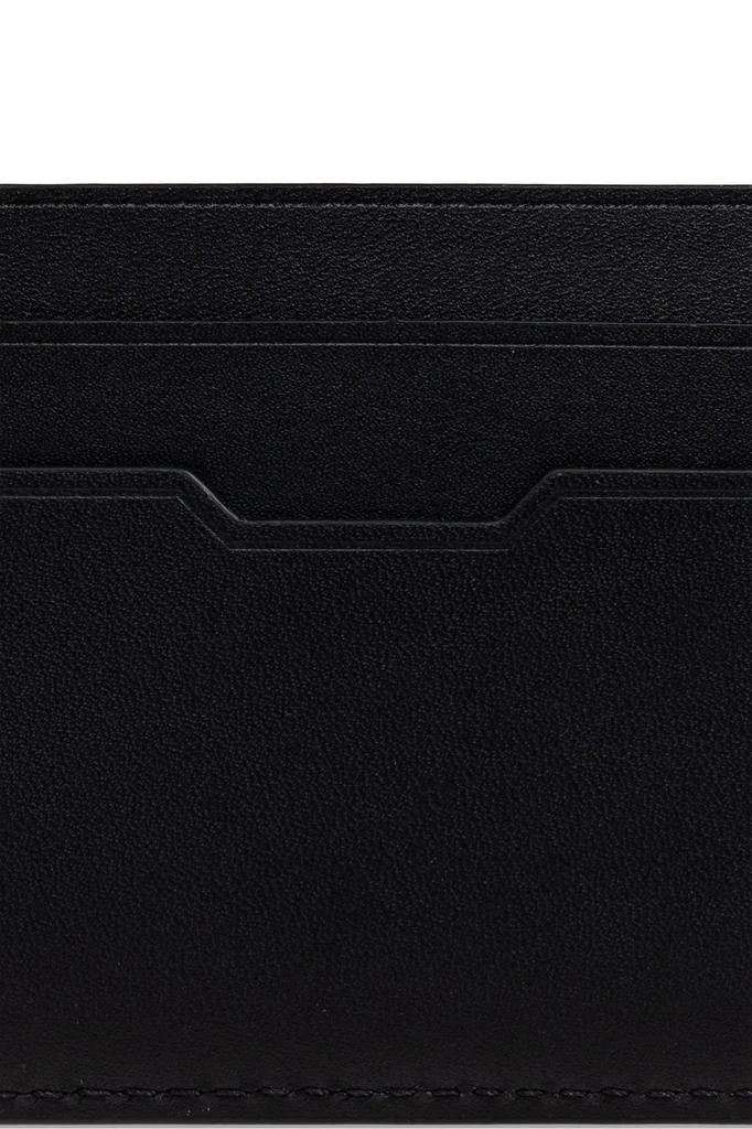 Lanvin Lanvin Logo-Stamp Stitch Detail Cardholder 4