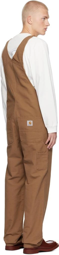Carhartt WIP Brown Bib Overalls 3