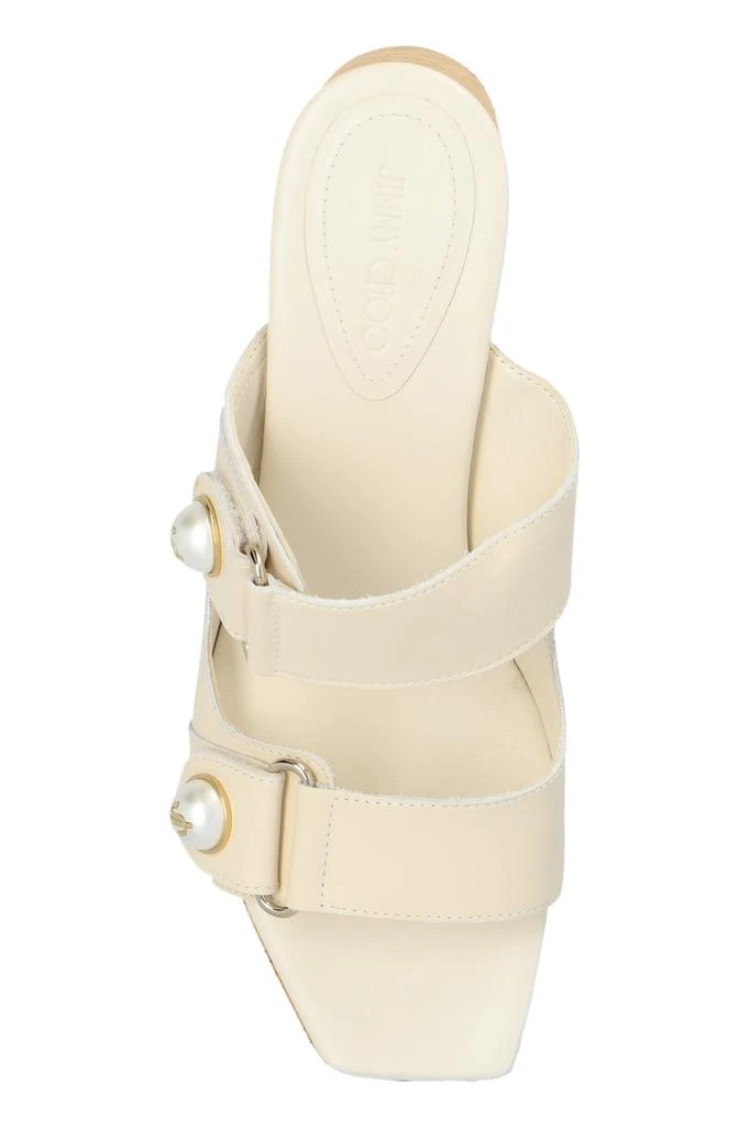 Jimmy Choo Platform Slides 'Fayence' 6