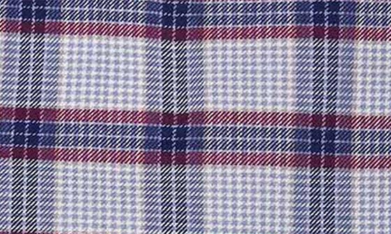 David Donahue Twill Plaid Sport Shirt