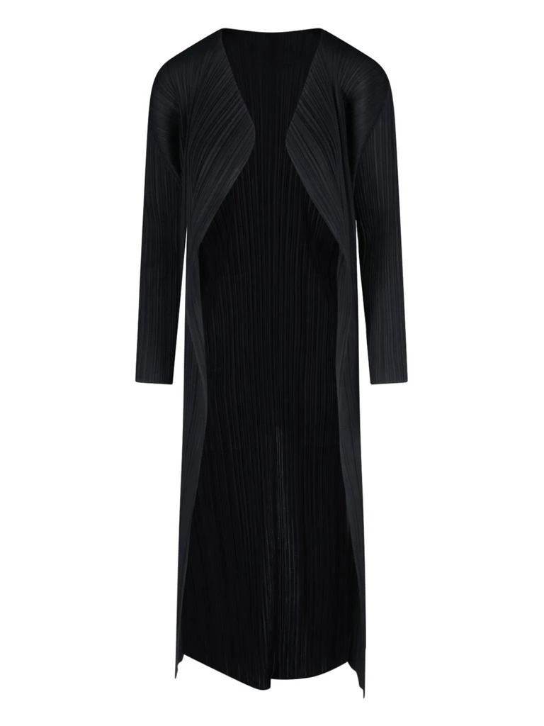 Pleats Please Pleats Please Pleated Longline Coat 1
