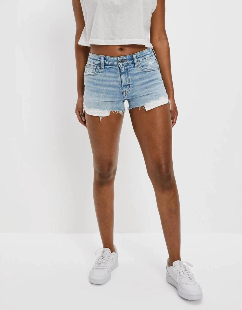 AE AE Next Level High-Waisted Denim Short Short 6