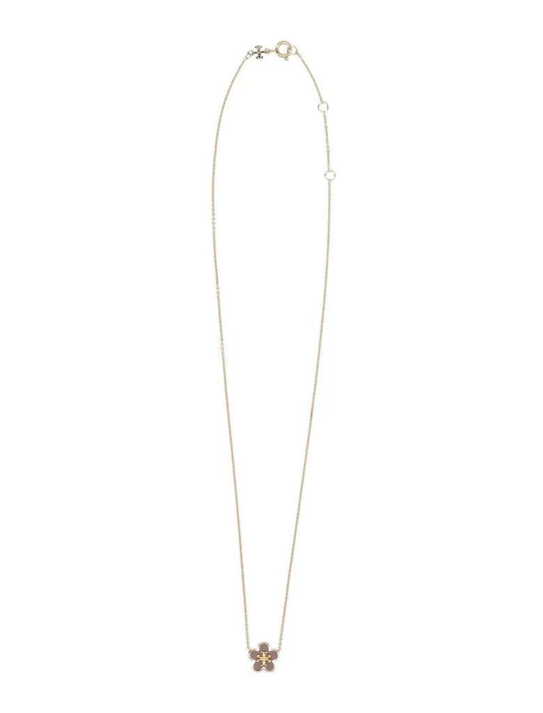 Tory Burch Tory Burch Kira Enamel Flower Pendant Necklace 1
