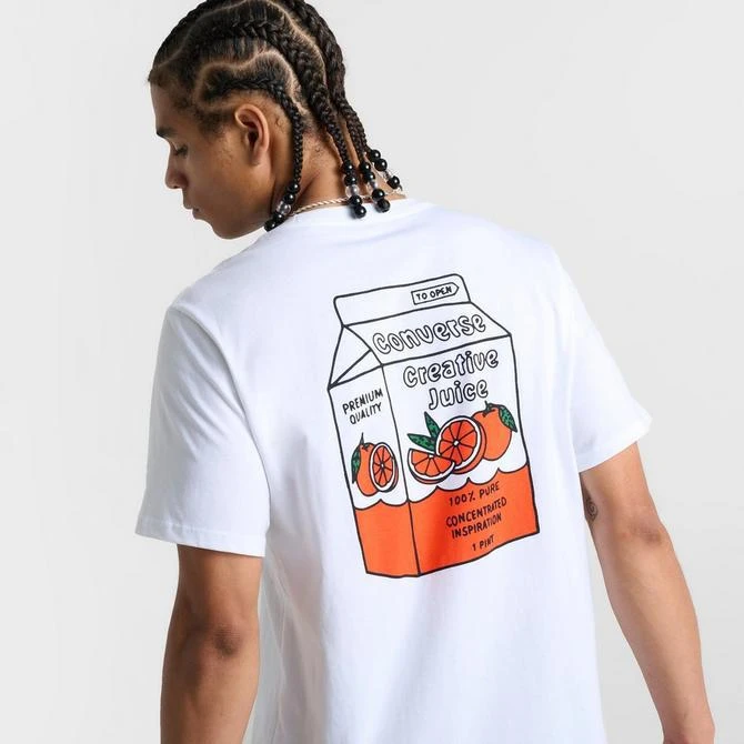 Converse Men's Converse Creative Juice Graphic T-Shirt 9