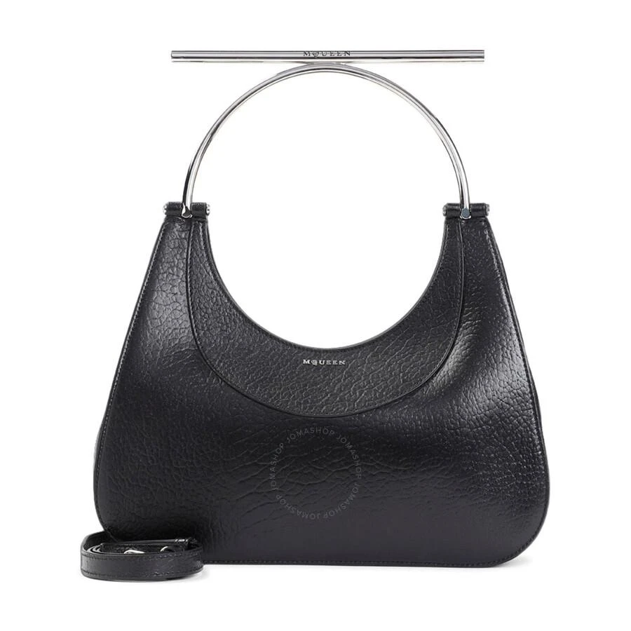 Alexander McQueen Black/Silver Ladies T-bar Bag 1
