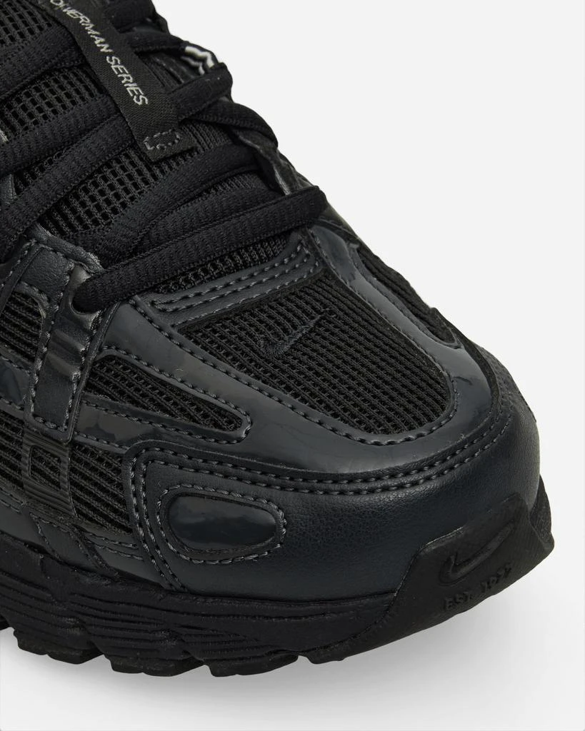 NIKE Women's P-6000 Sneakers Off-Noir / Metallic Silver 6