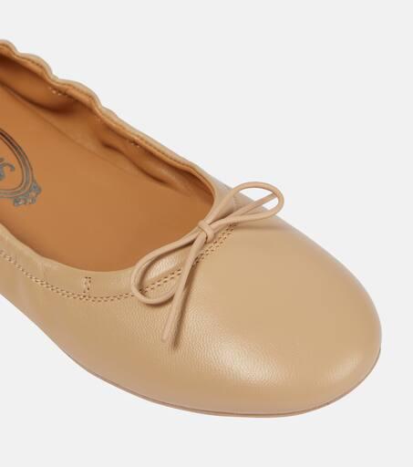 Tod's Bubble leather ballet flats 39.5 - Shoes - Free