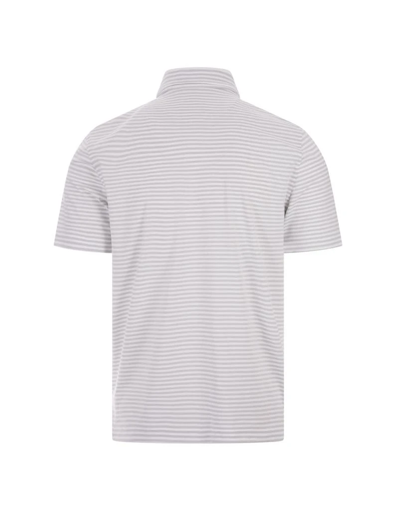 Fedeli Grey Tecno Jersey Polo Shirt 2