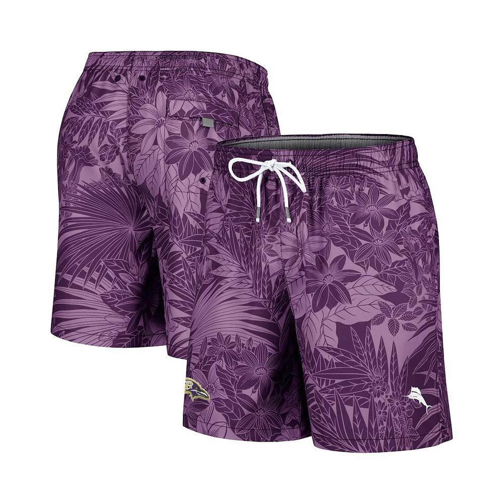 Tommy Bahama Men's Purple Baltimore Ravens Santiago Palms Board Shorts