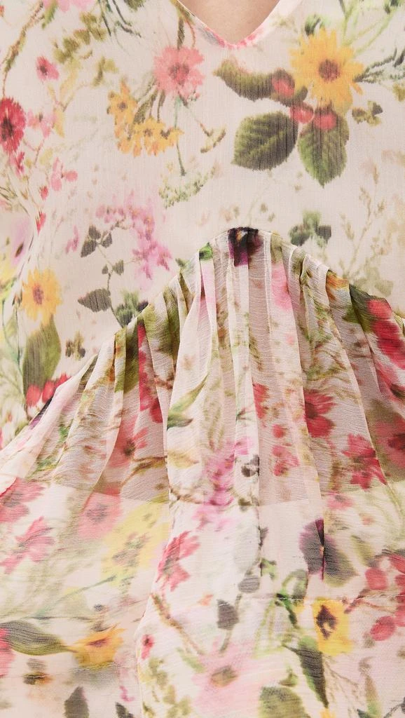 Marques Almeida Printed Chiffon Strappy Top 5