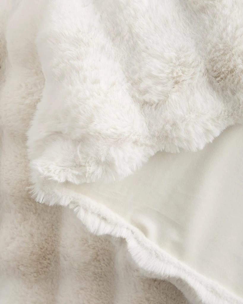D.V. KAP Home Affair Faux Fur Throw, 55" x 72" 5