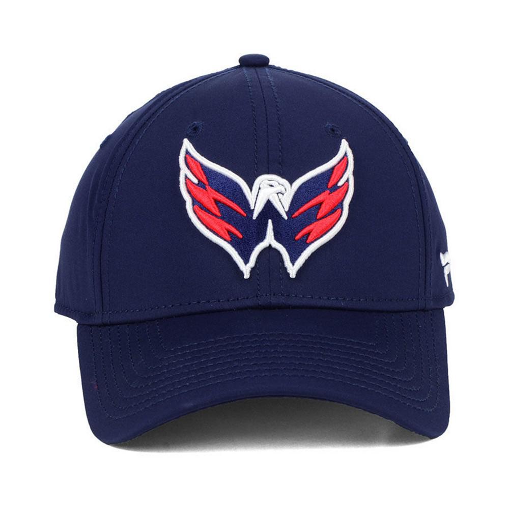 Authentic NHL Headwear Washington Capitals Basic Flex Stretch Fitted Cap