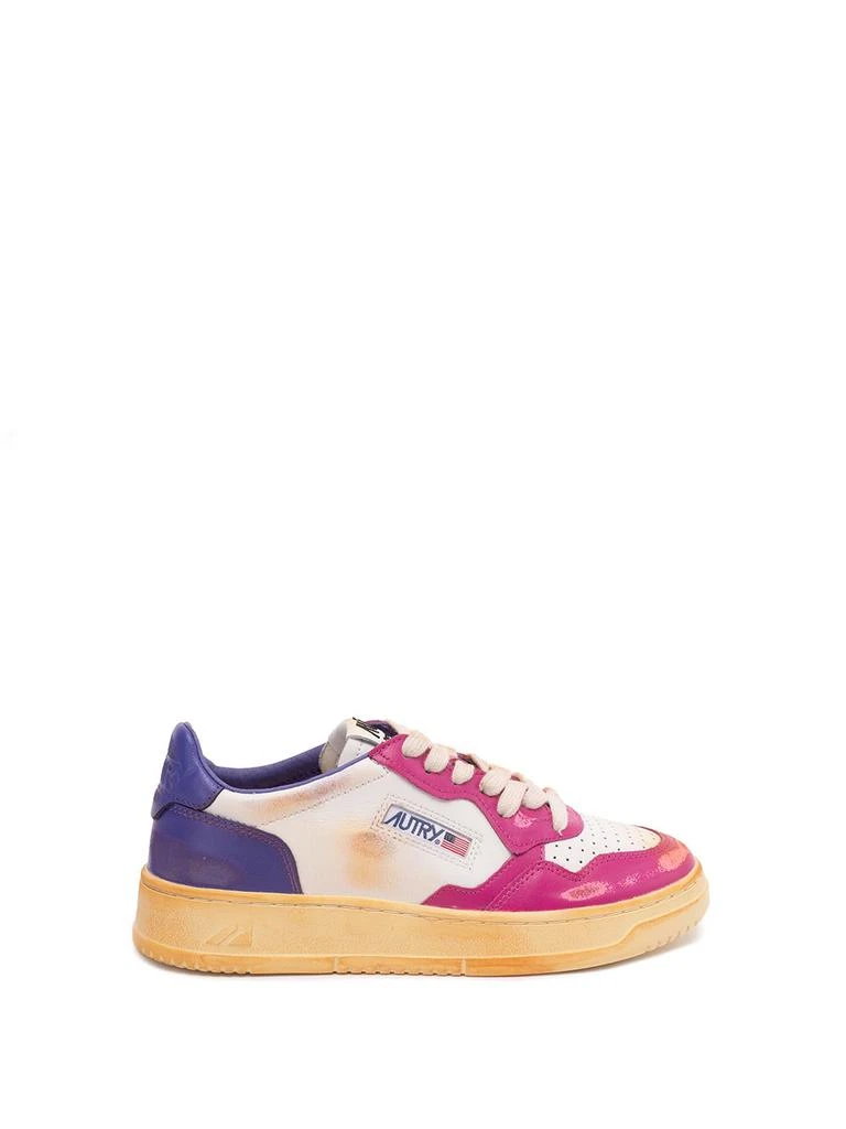 Autry Autry `Sup Vint Low` Leather Sneakers 1