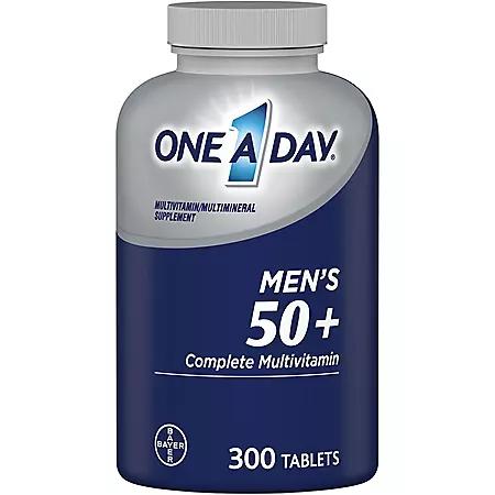 One A Day One A Day Men's 50+ Healthy Advantage Multivitamin Tablets 300 ct.