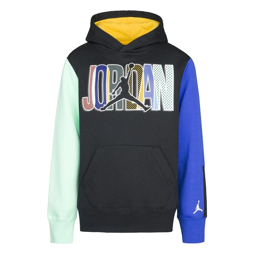 Jordan Kids Mismatch Fleece Pullover (Little Kids) 1