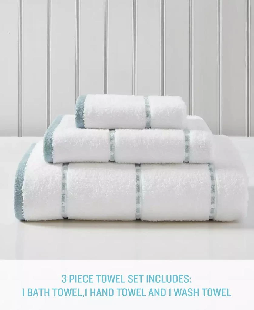Tommy Bahama Home Ridley Solid Cotton Terry Quick Dry 3-Pc. 4