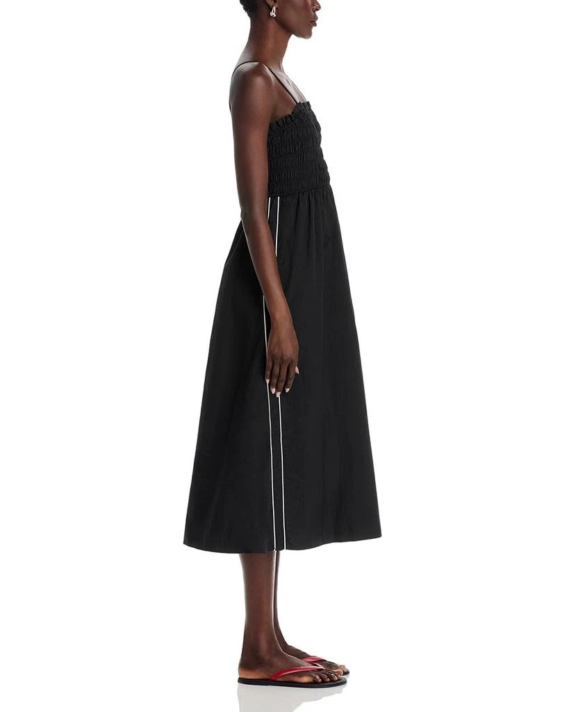 Steve Madden Kit Smocked Poplin Midi Dress 5
