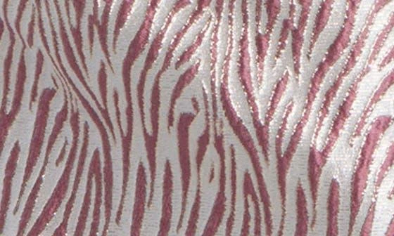 Donna Morgan Zebra Stripe Strapless Jacquard Midi Dress 3