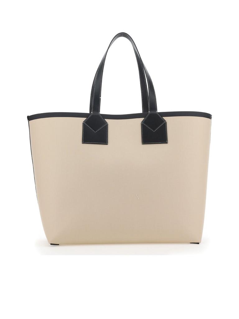 Burberry Burberry Logo Printed Large London Tote Bag - Tote