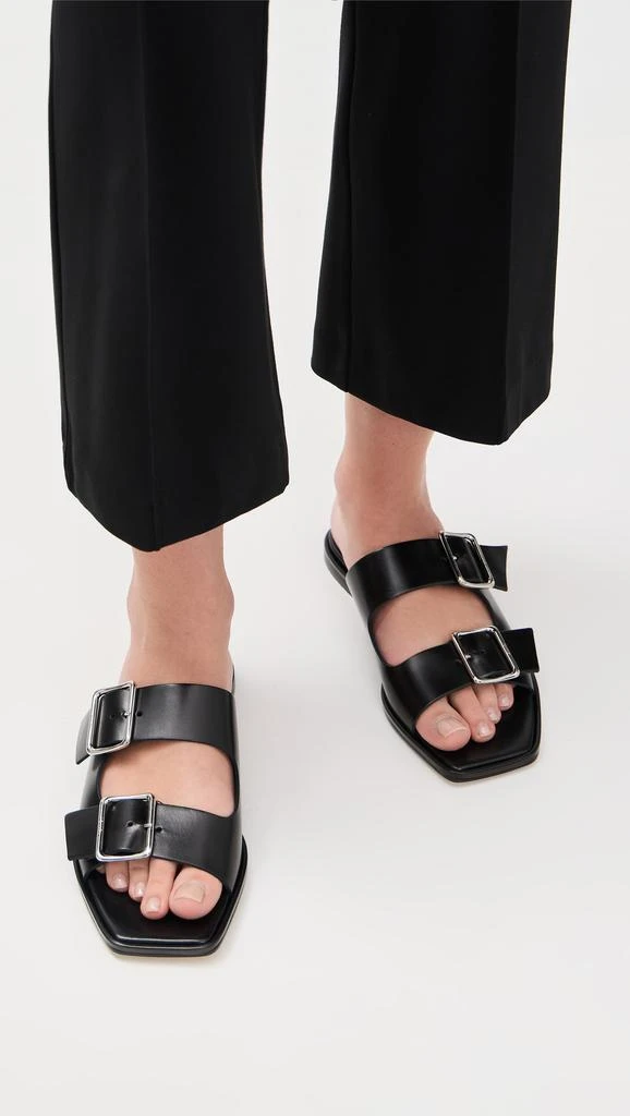 AEYDE Tonya Calf Leather Black Sandals 2
