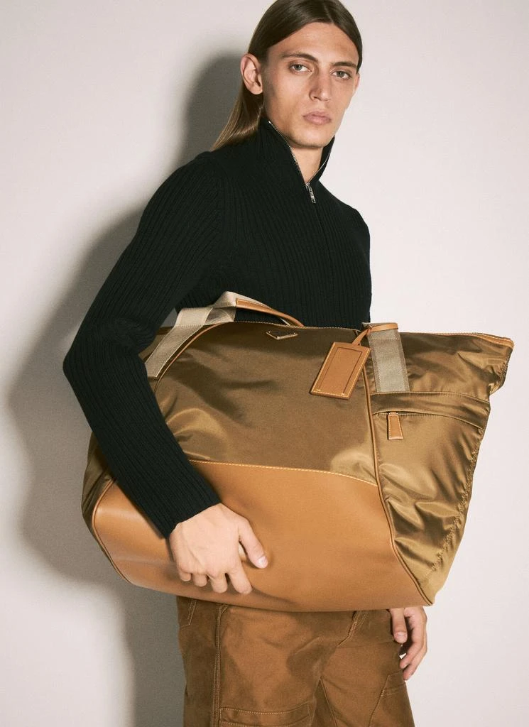 Prada Re-Nylon And Leather Duffle Bag 3
