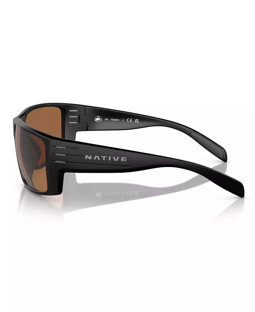 Native Eyewear Native Men's Griz Polarized Sunglasses, Polar XD9014 5