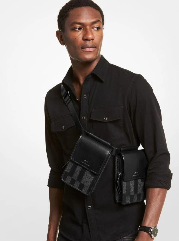 Michael Kors ASHYA X MICHAEL KORS Saga Signature And Leather Multi Bag 6