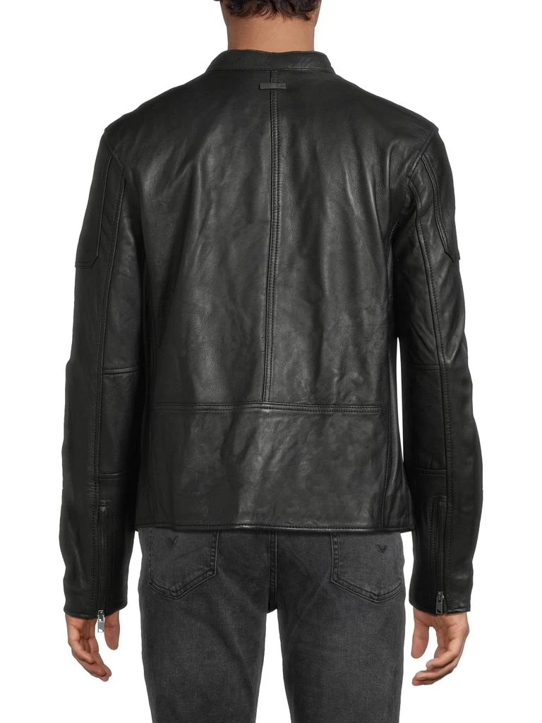 Andrew Marc Maitlin Stand-Collar Leather Jacket 2