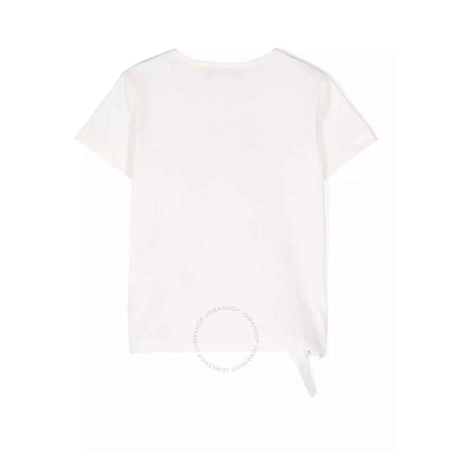 Young Versace Kids Short Sleeve Embellished Logo T Shirt 2