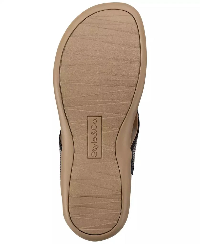 Style & Co Women's Riioo Thong Flat Sandals, Created for Macy's 6