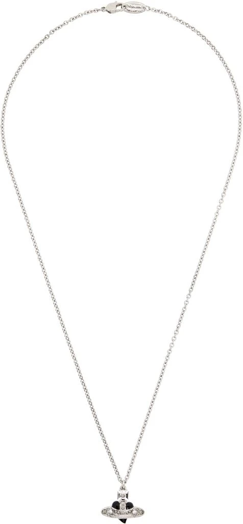 Vivienne Westwood Diamante Heart Pendant Necklace