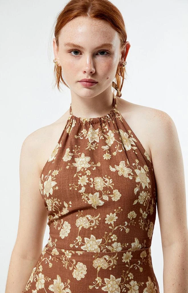 Rhythm Nova Paisley Halter Mini Dress 2
