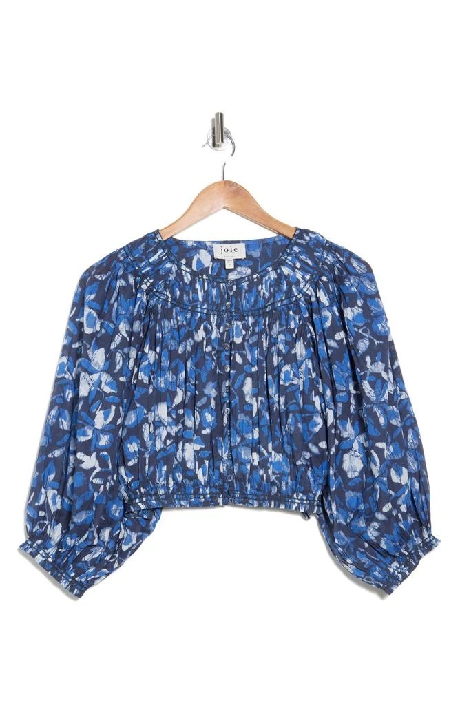 Joie May Floral Cropped Blouse 3