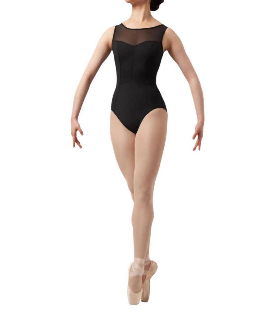 Bloch Bloch - Mirella Chevron Mesh Back Leotard