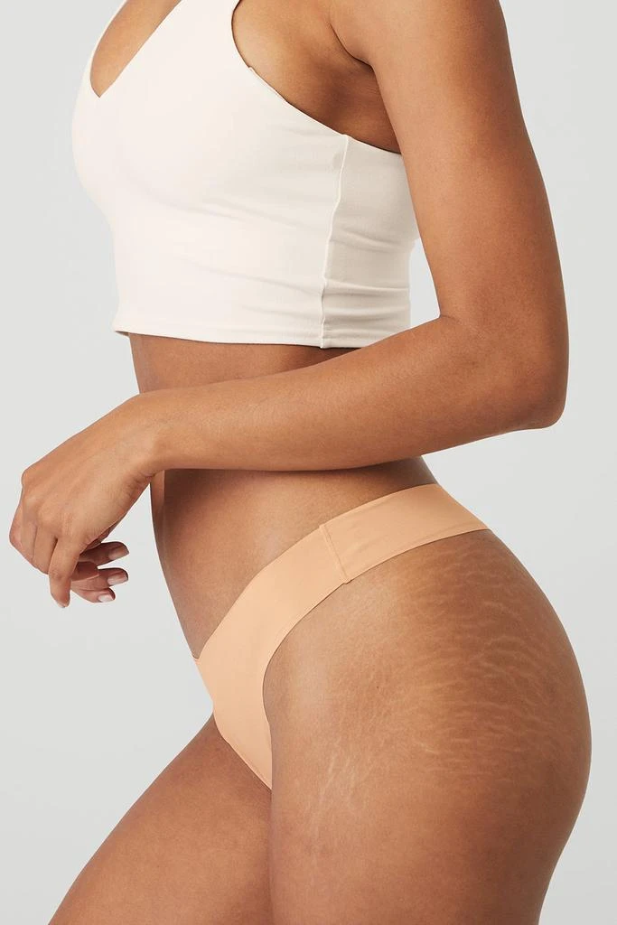 Alo Airbrush Invisible Thong - Champagne 4
