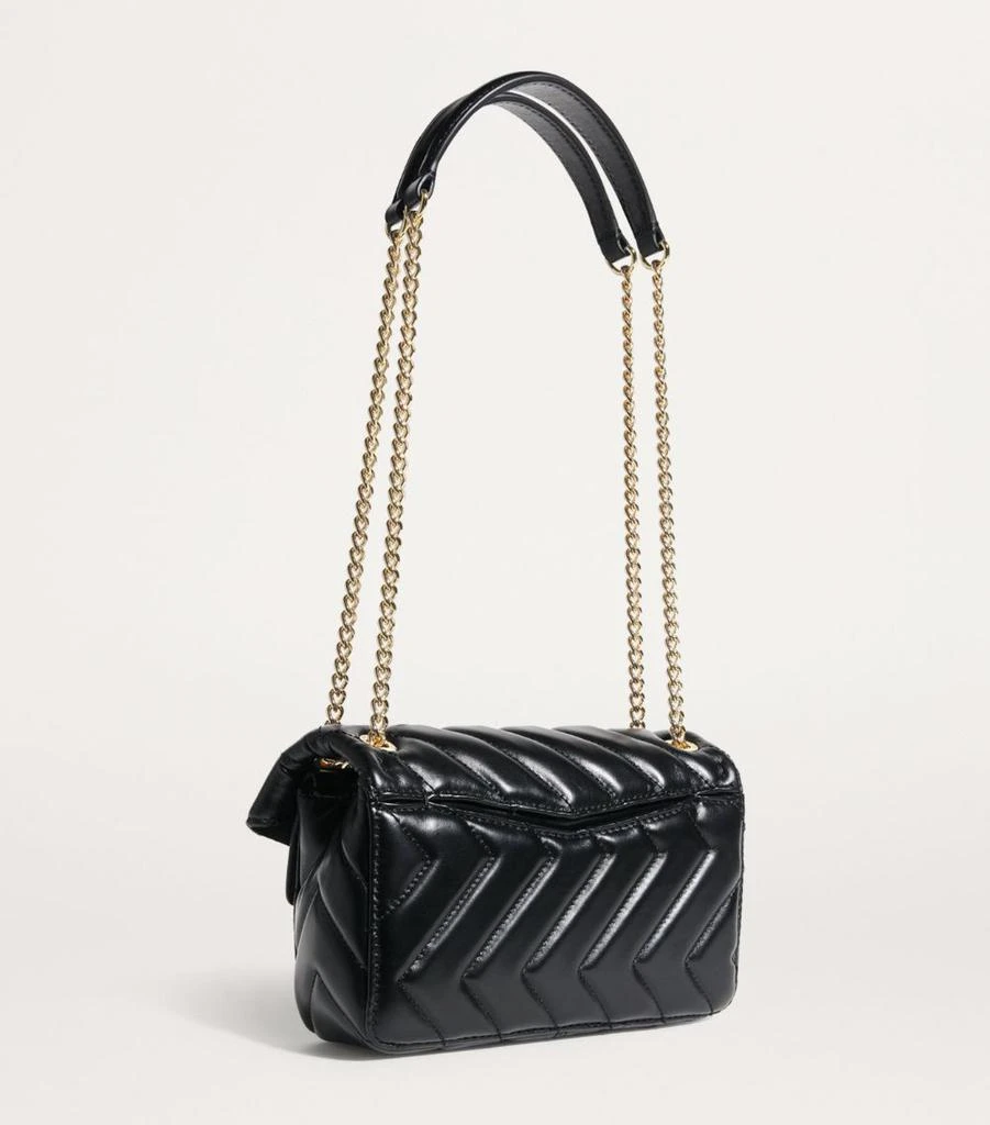 SANDRO Quilted Leather Yza Shoulder Bag 3