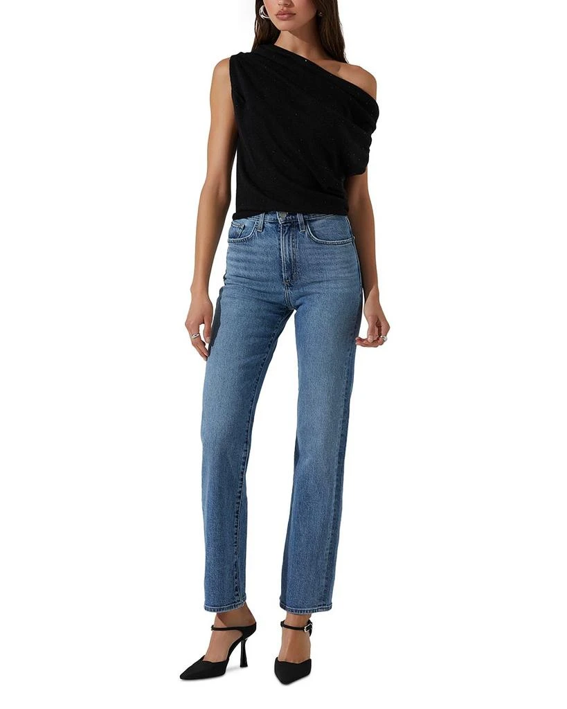 ASTR Dezina One Shoulder Sweater 4