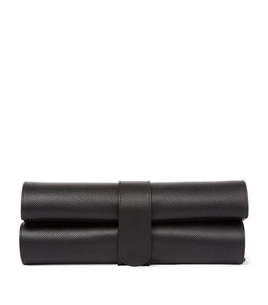 SMYTHSON Leather Roll-Up Chess Set 4