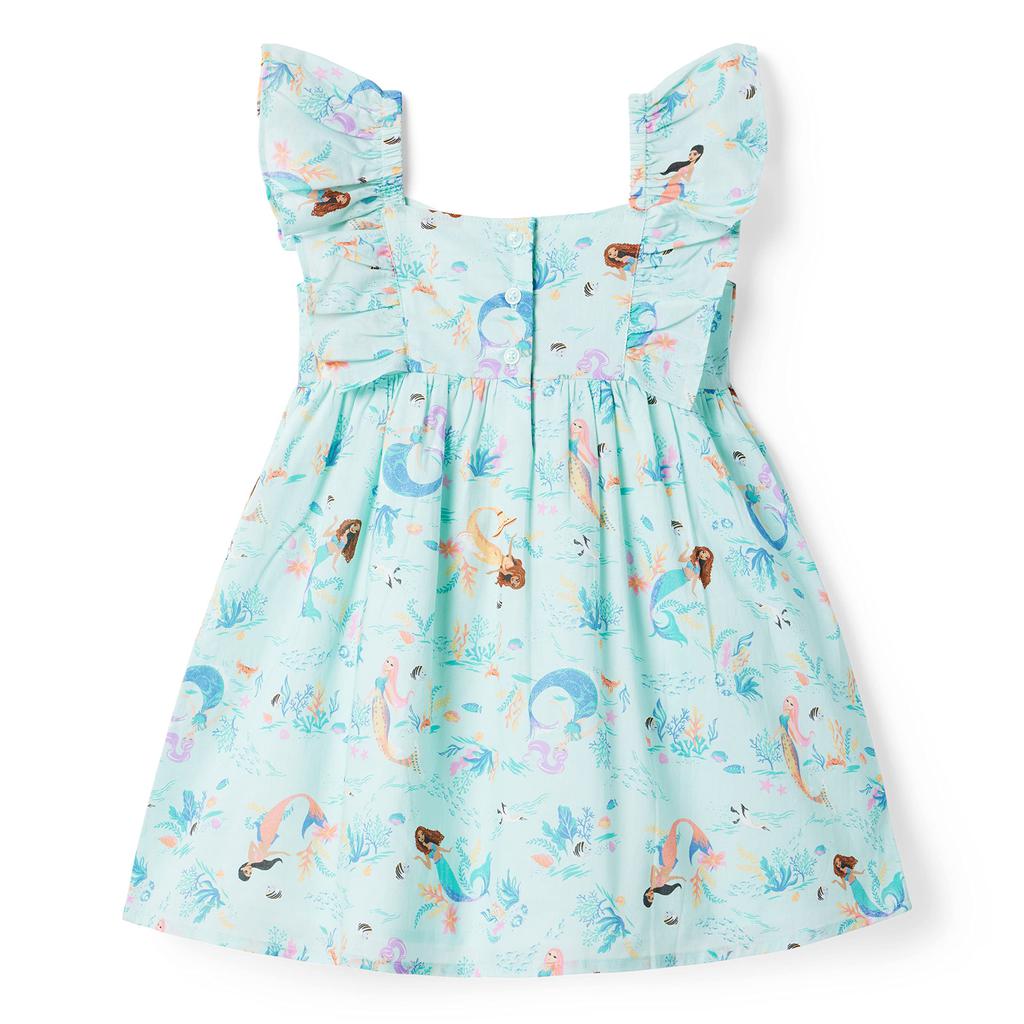 Janie and Jack Little Mermaid Printed Dress (Toddler/Little Kids/Big Kids)