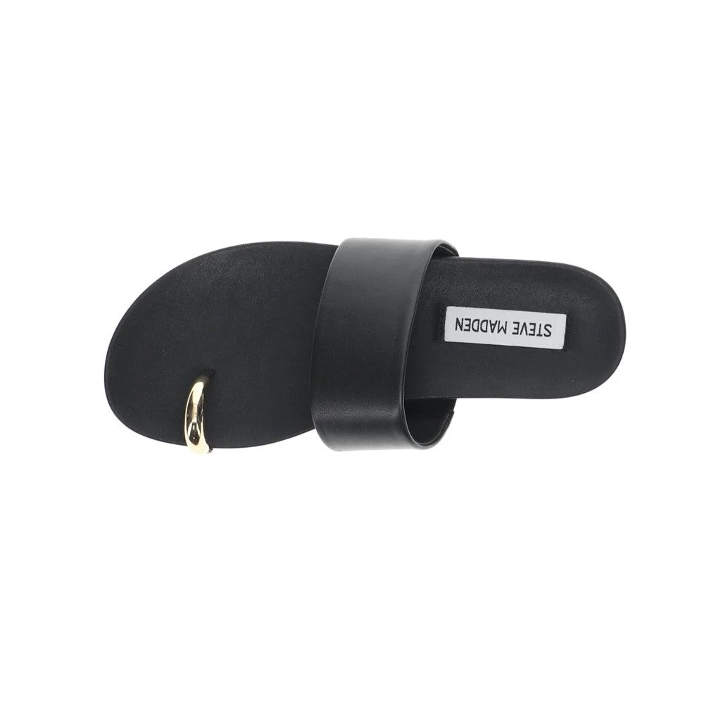 Steve Madden Dove Toe Loop Slide Sandals 4