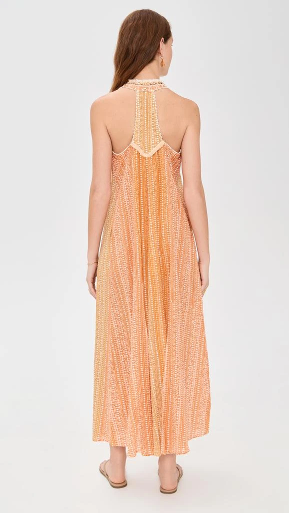 Poupette St Barth Long Dress Nava Stripe Coverup 2