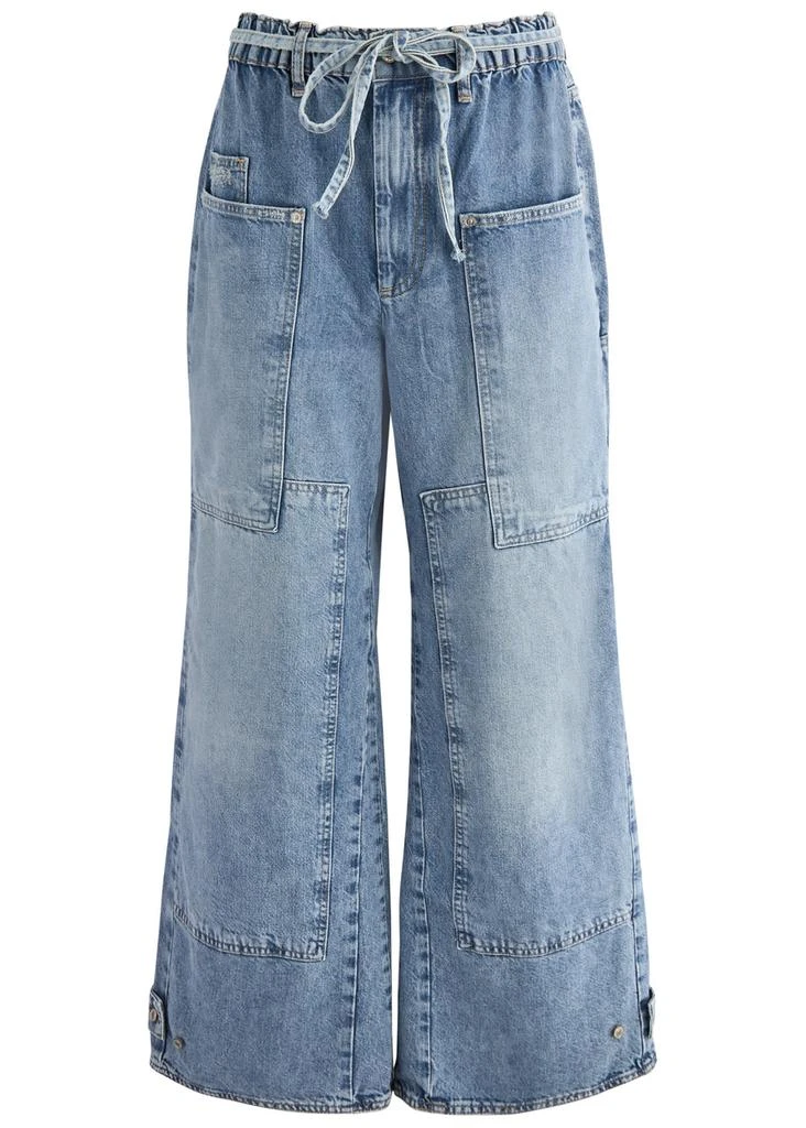 Free People CRVY Outlaw wide-leg jeans  1