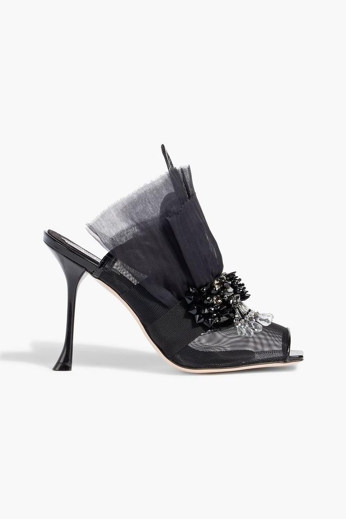 Roger Vivier Flower Strass 65 Mules - Slippers - Free