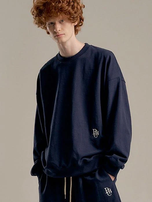 PAPERBOY Paperboy Club Sweatshirt_Navy 3
