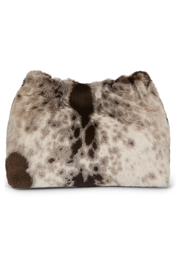 Gushlow & Cole Pintos soft shearling clutch 1