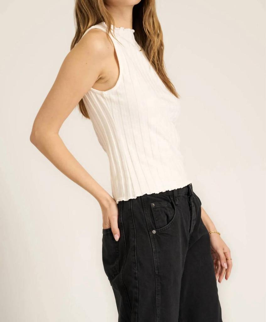 Project Social T Project Social T - Chasing You Funnel Neck Tank Top