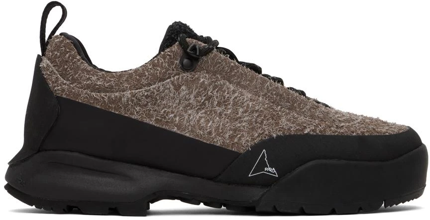 ROA Brown & Black Cingino Sneakers 1