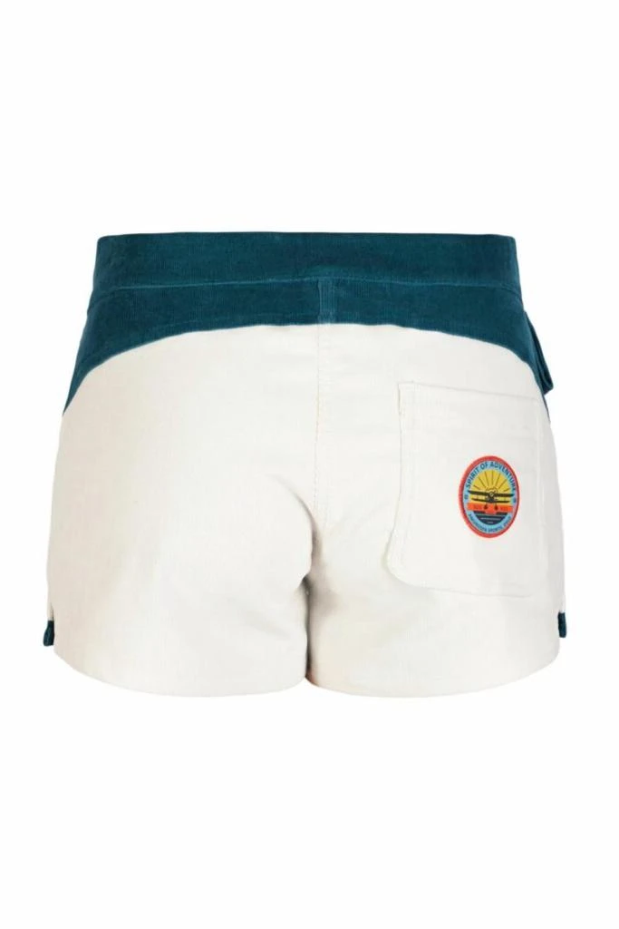 AMUNDSEN 3 Incher Concord Shorts In Faded Blue/natural 2