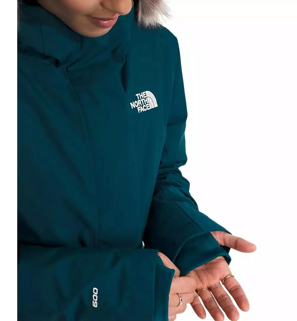 The North Face Women's Arctic Hooded Faux-Fur-Trim Parka 6