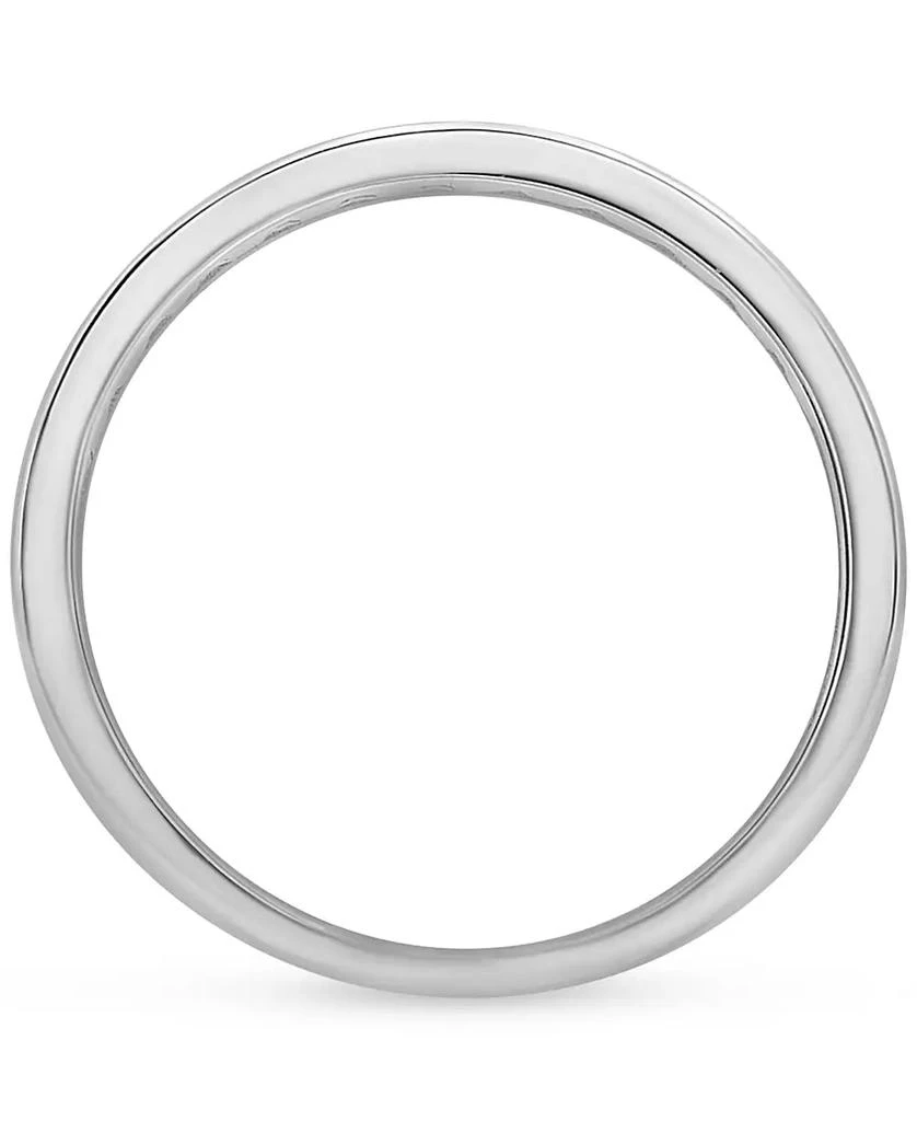 Macy's Diamond Channel-Set Wedding Band (1/4 ct. t.w.) in Platinum 4